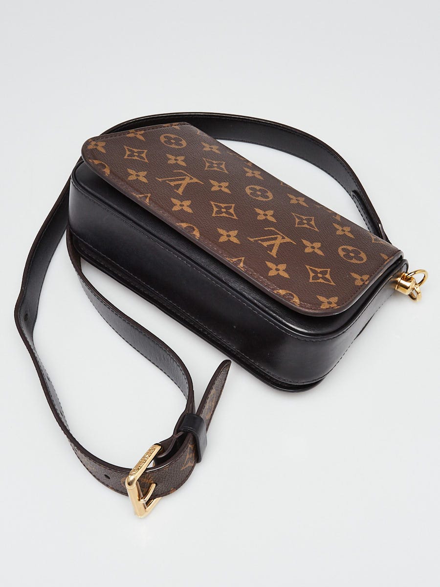 Louis Vuitton Monogram Canvas Black Leather Neo Saint Cloud