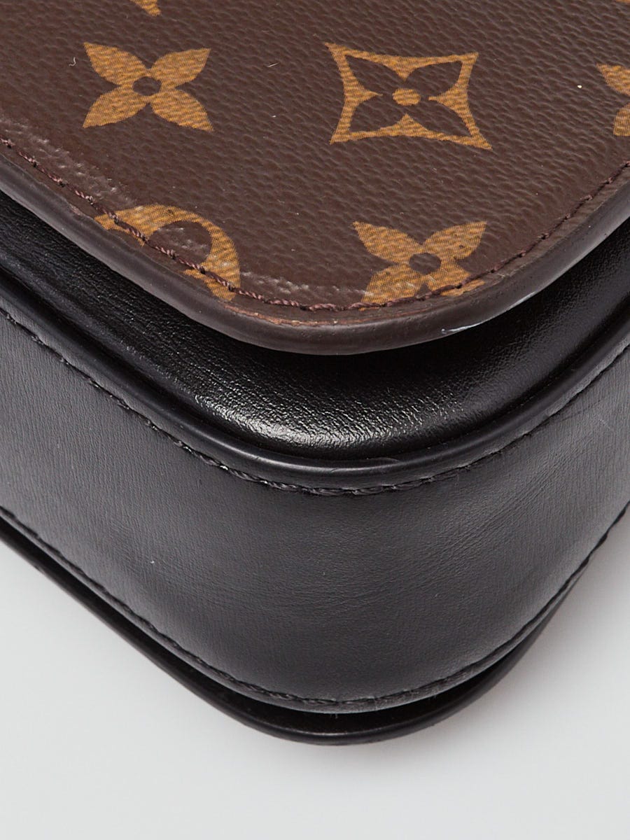 Louis Vuitton Monogram Canvas Black Leather Neo Saint Cloud
