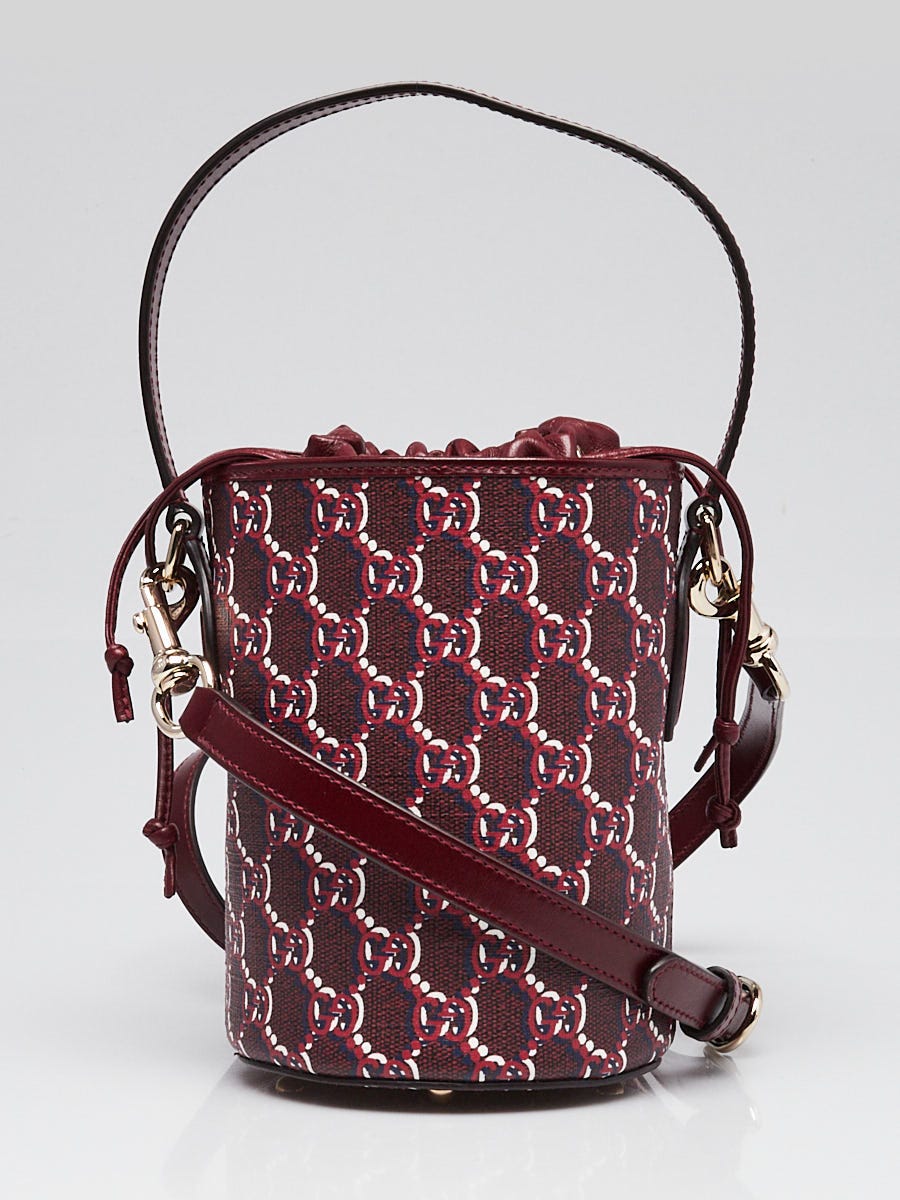 バッグ Gucci Vintage Bucket Mini Shoulder Bag Gucci Ophidia Mini GG Supreme Canvas & Leather Bucket Bag