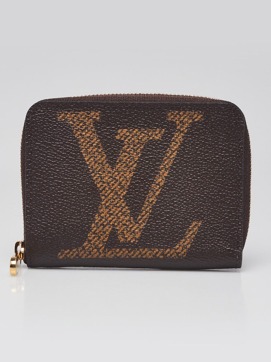 Louis Vuitton Monogram Giant Reverse Canvas Zippy Coin Purse