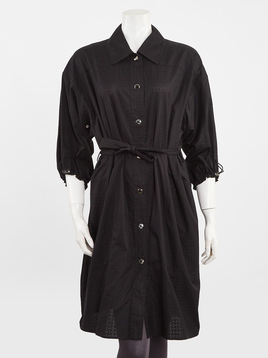 white dress shirt black buttons Oxford Men's Dress Shirt main image 0
