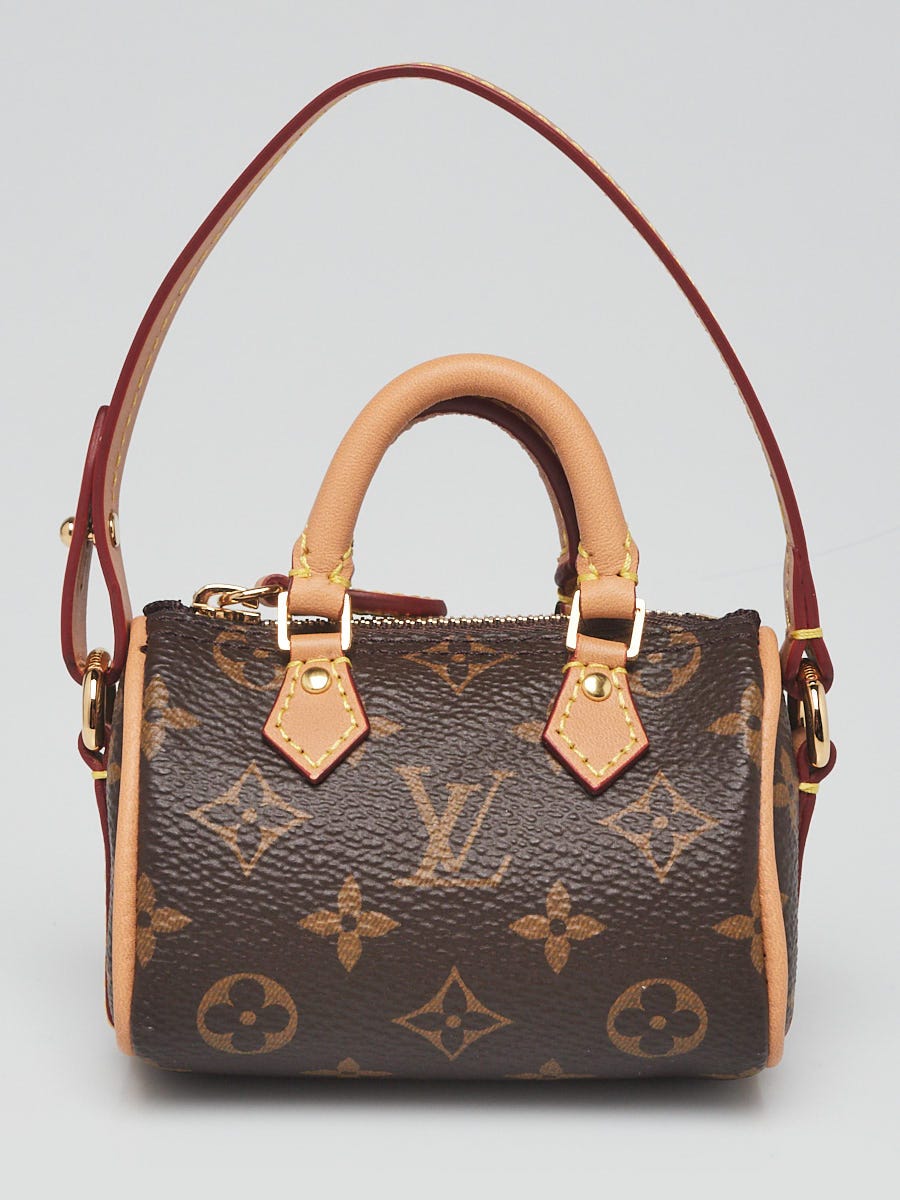 Louis Vuitton Monogram Canvas Micro Speedy Bracelet and Bag Charm