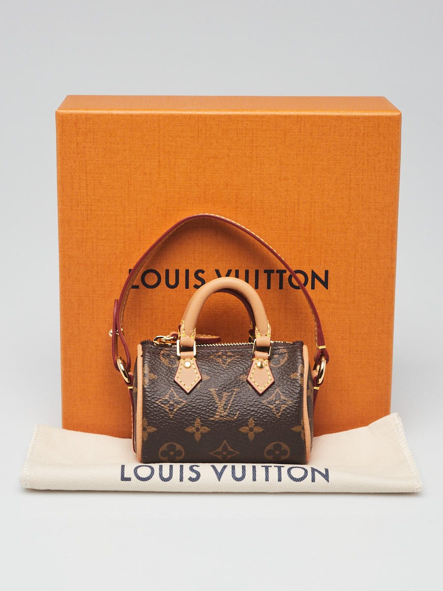 Louis Vuitton Monogram Canvas Micro Speedy Bracelet and Bag Charm