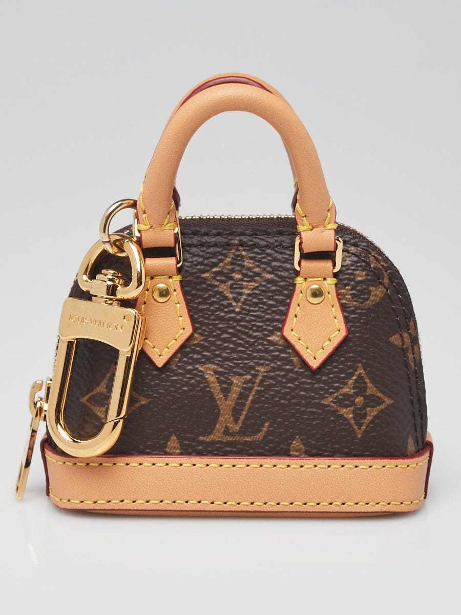 Louis Vuitton Monogram Canvas Micro Alma Key Holder and Bag Charm