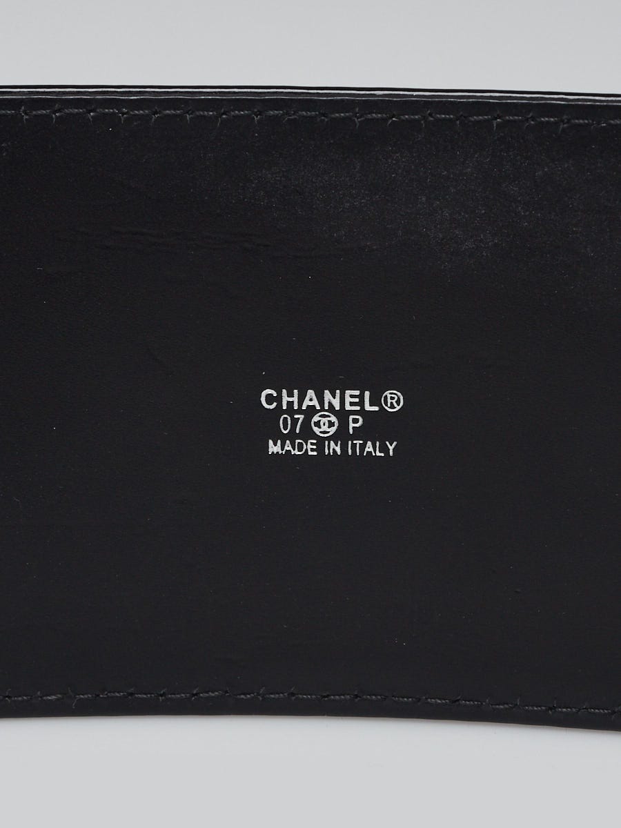 CHANEL ブラック ダブルCCロゴ ベルト CHANEL ブラック ダブルCCロゴ ベルト 【公式通販】