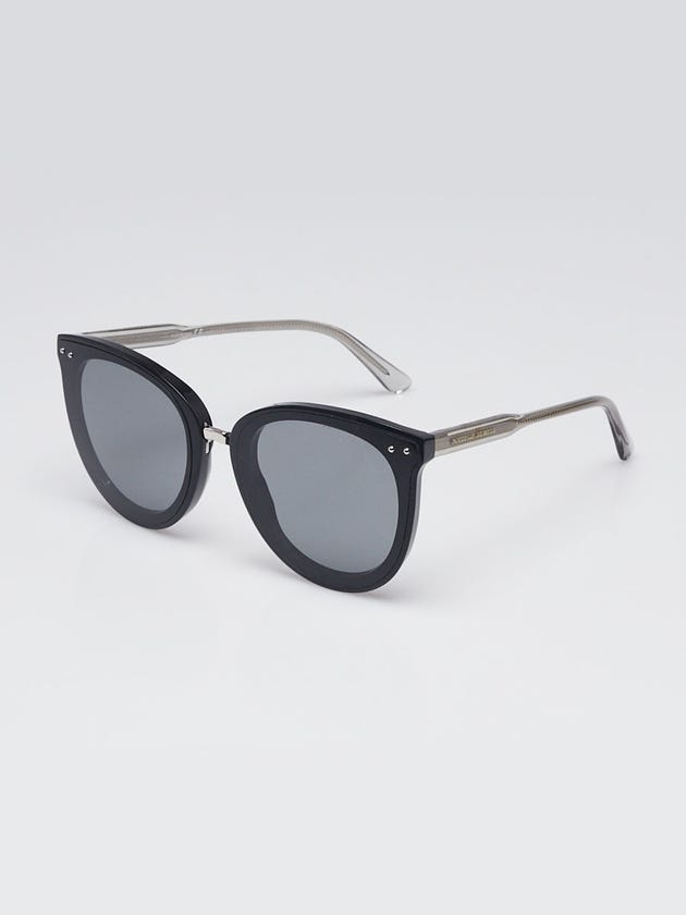 Bottega Veneta Black Acetate Oversized Sunglasses - BV0194S