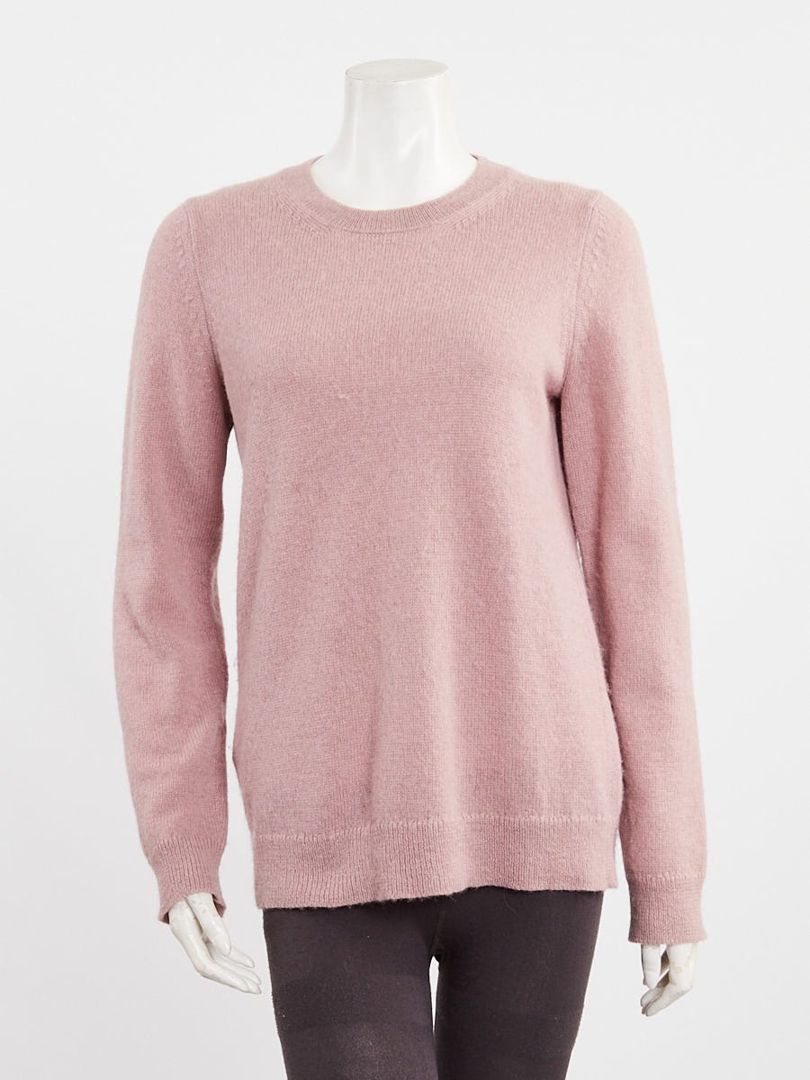 Prada Pink Alpaca Wool Sweater Size 10/44