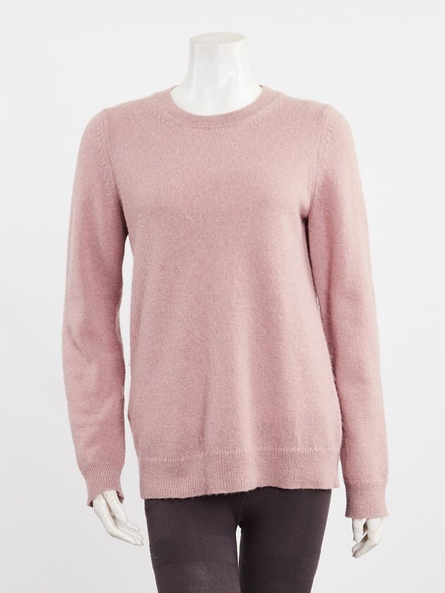 Prada Pink Alpaca Wool Sweater Size 10/44
