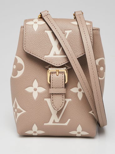 Louis Vuitton Turtledove Monogram Giant Empreinte Leather Tiny Backpack Bag| Yoogi's Closet Louis Vuitton Turtledove Monogram Giant Empreinte Leather Tiny Backpack Bag| Yoogi's Closet