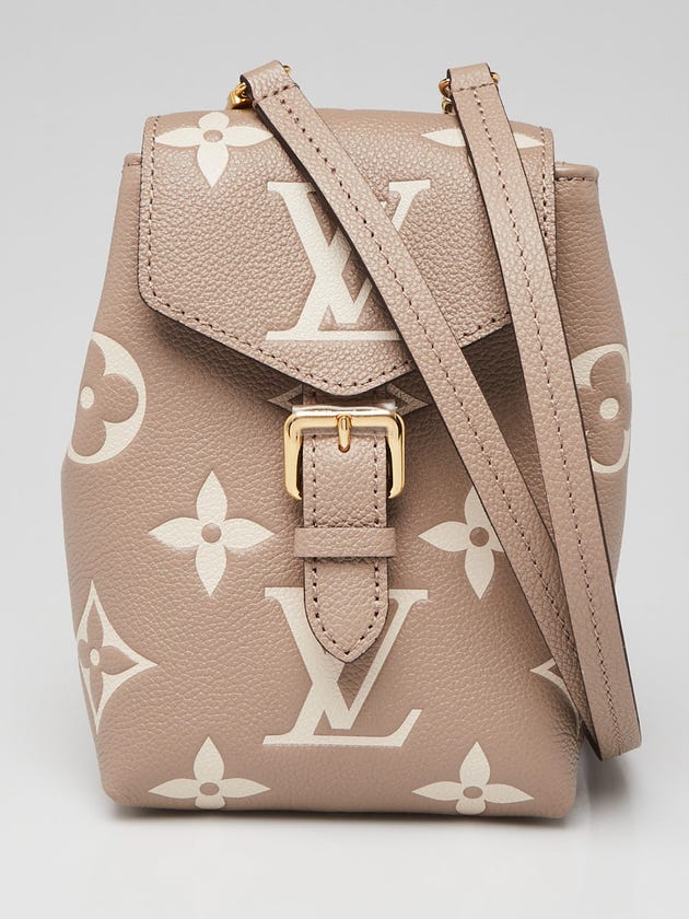 louis vuitton bags womens backpack Upcycled with Bronze Leather Beaudin Designs way top zip closure Pre Loved Louis Vuitton Monogram