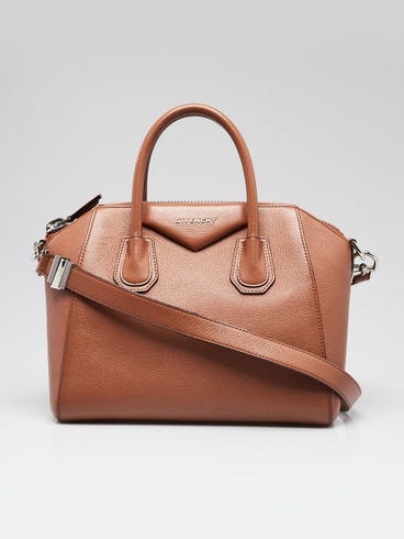 Givenchy Brown Sugar Goatskin Small Antigona Bag