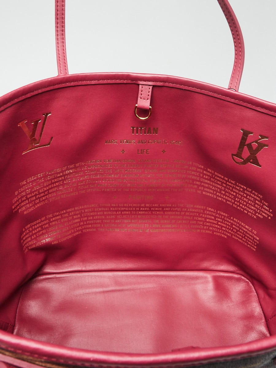 Louis Vuitton Limited Edition Coated Canvas Jeff Koons Titian