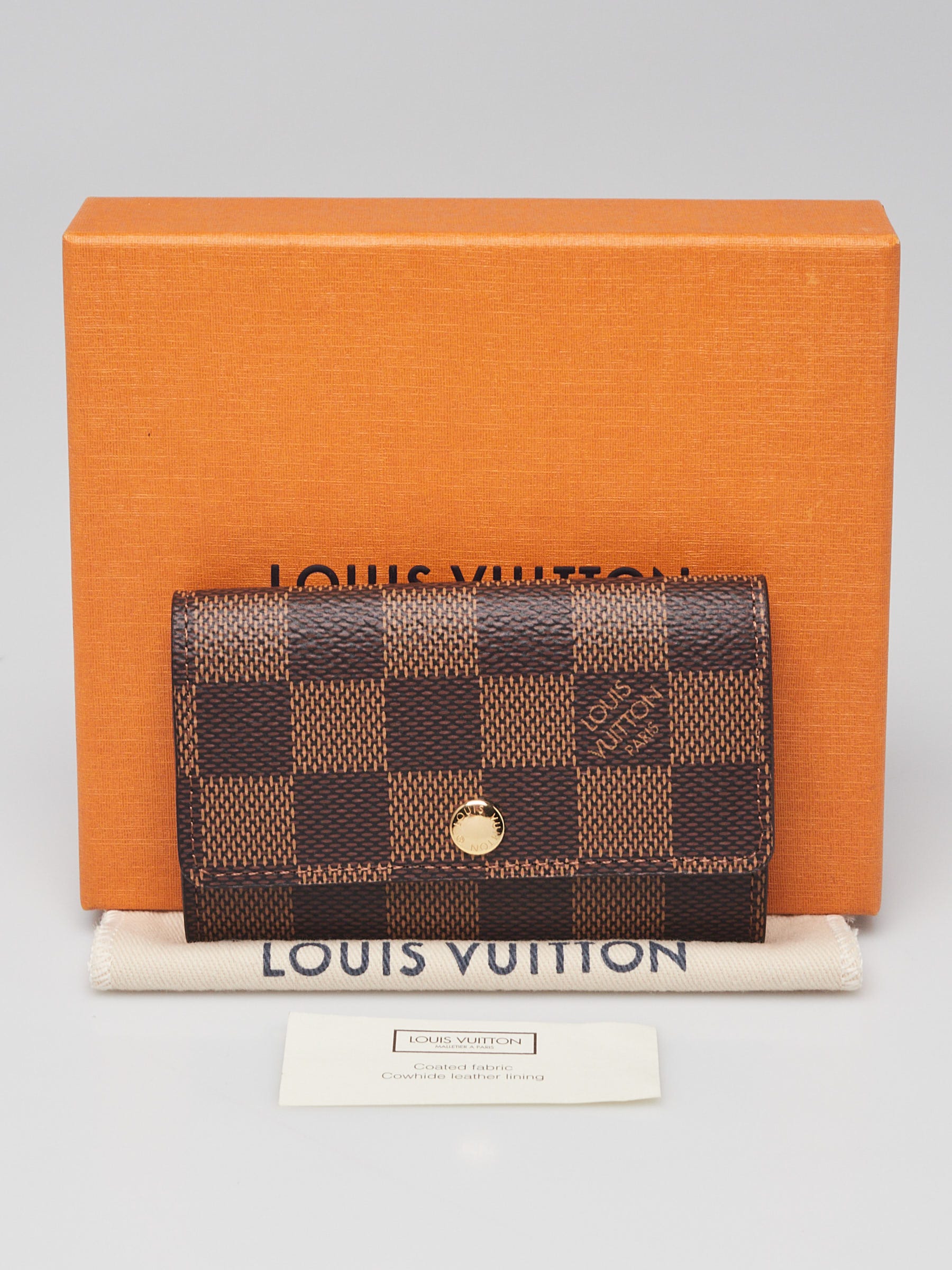 Louis Vuitton Damier Canvas Multicles 6 Key Holder