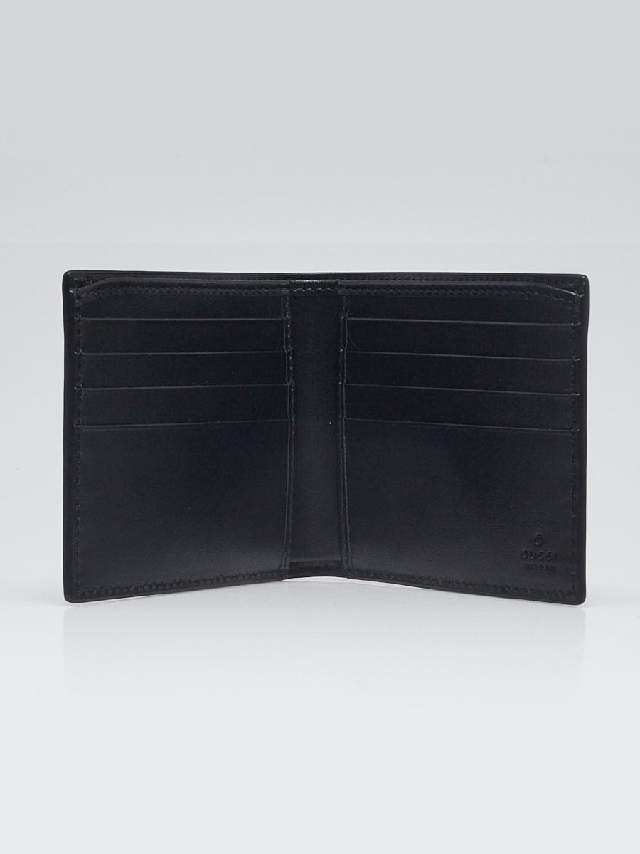 Gucci Black Smooth Leather Bi-Fold Wallet