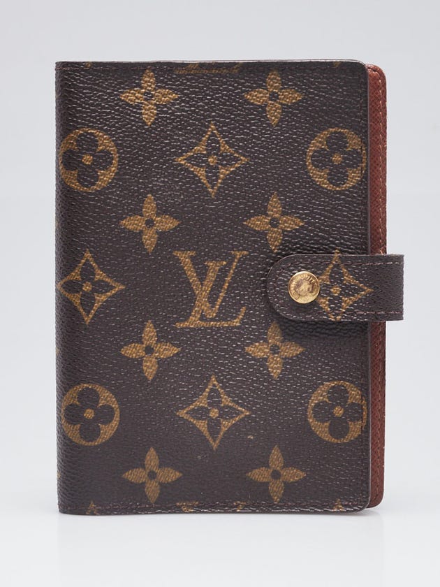 Louis Vuitton Monogram Canvas Small Agenda Cover/Notebook