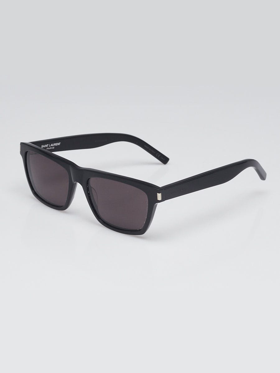 Yves Saint Laurent Black Acetate Sunglasses - SL274