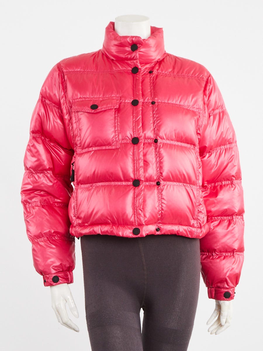 MONCLER ブルゾン　ピンク ピンク Herbeショートダウンジャケット : ショートダウンジャケット