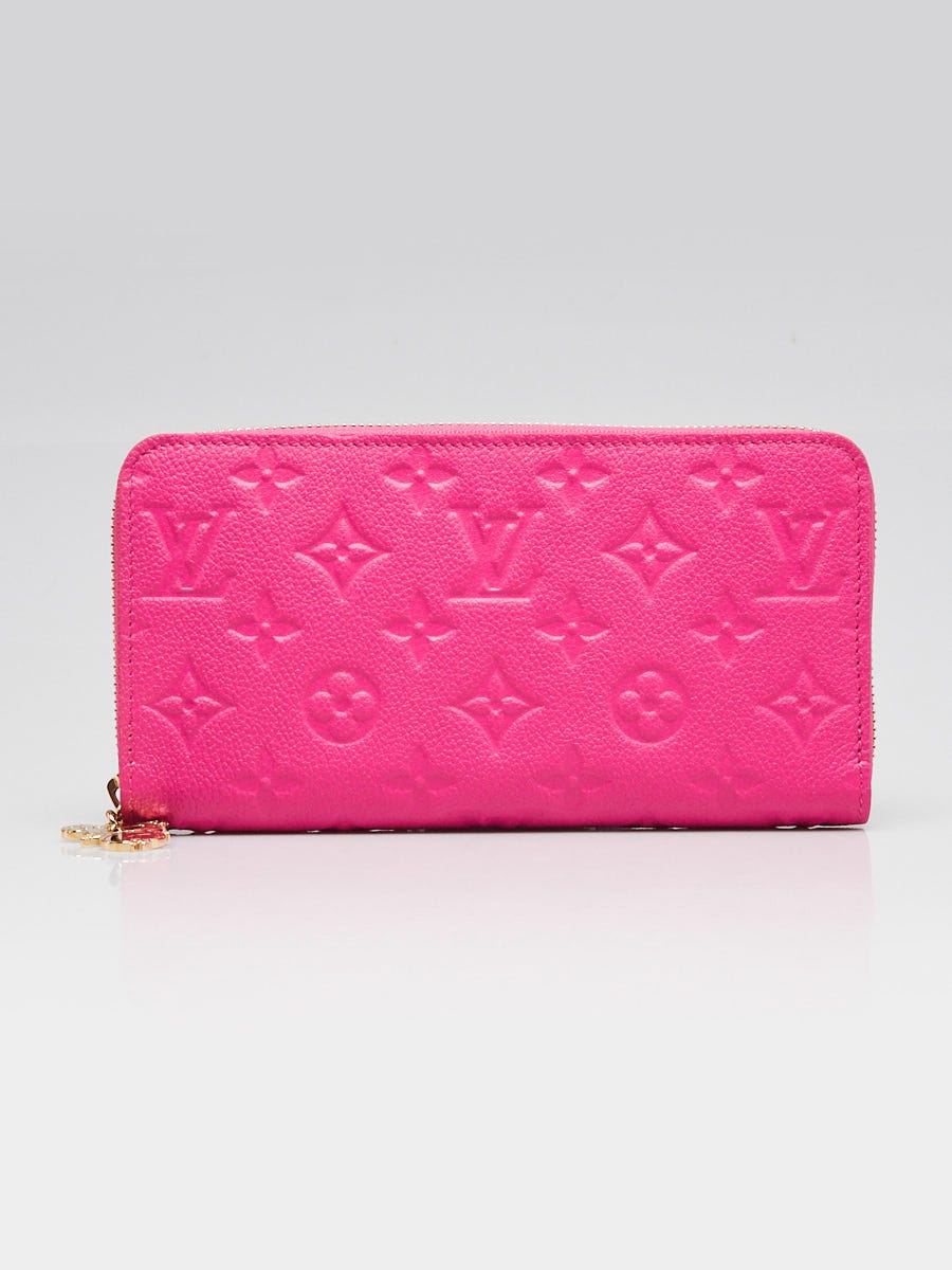 Louis Vuitton x TM Kawaii Pink Monogram Empreinte Leather Zippy