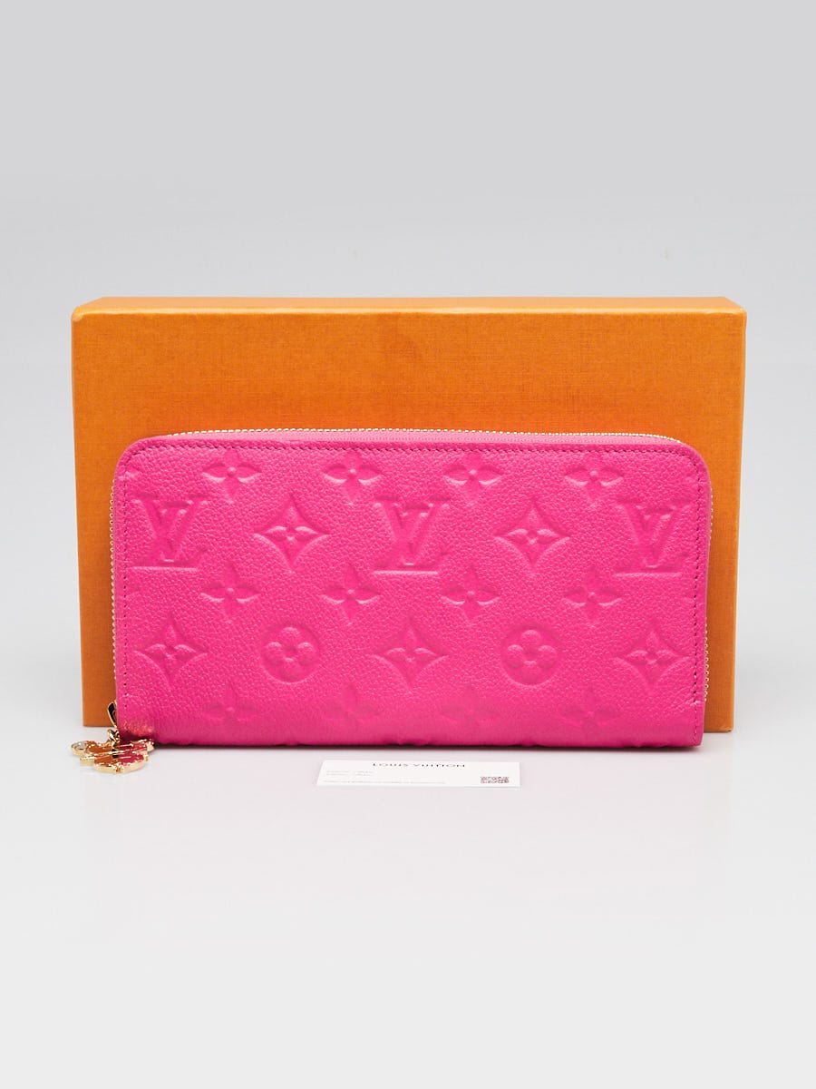 Louis Vuitton x TM Kawaii Pink Monogram Empreinte Leather Zippy