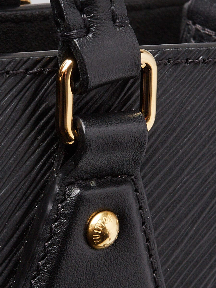 Louis Vuitton Black Epi Leather Sac Plat PM Bag | Yoogi's Closet