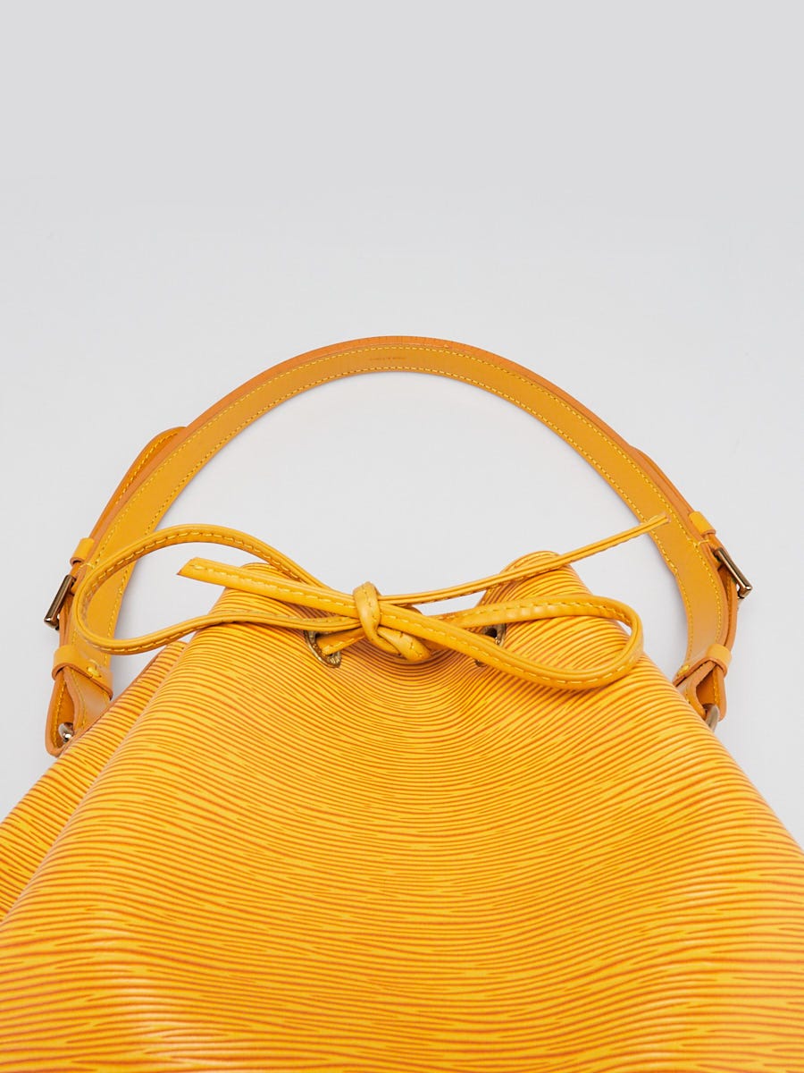 Louis Vuitton Tassil Yellow Epi Leather Large Noe Bag | Yoogi's Closet