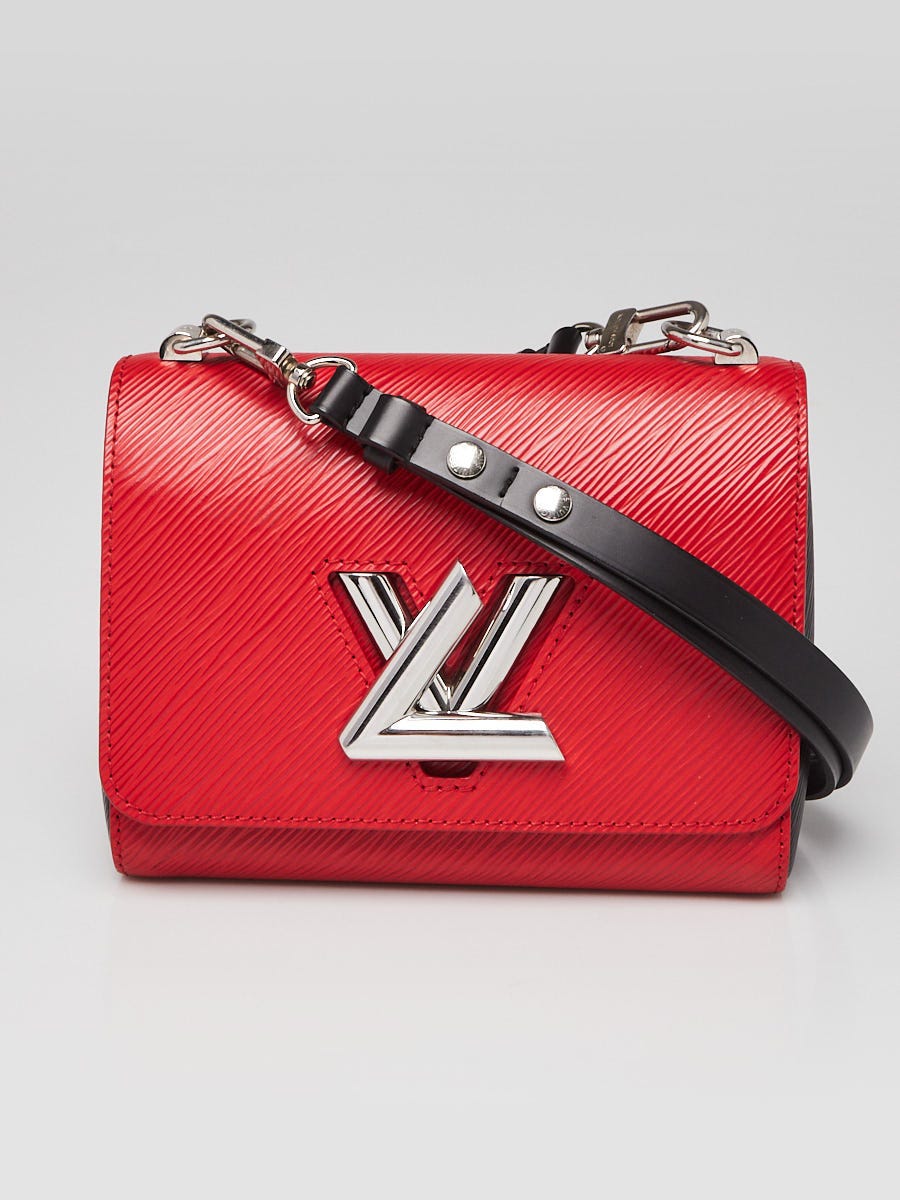 Louis Vuitton Coquelicot Epi Leather Twist PM Bag w/o Chain Strap