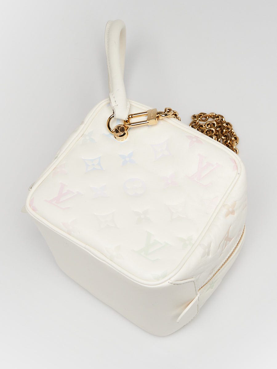 Louis Vuitton Quartz Multicolor Monogram Embossed Leather New