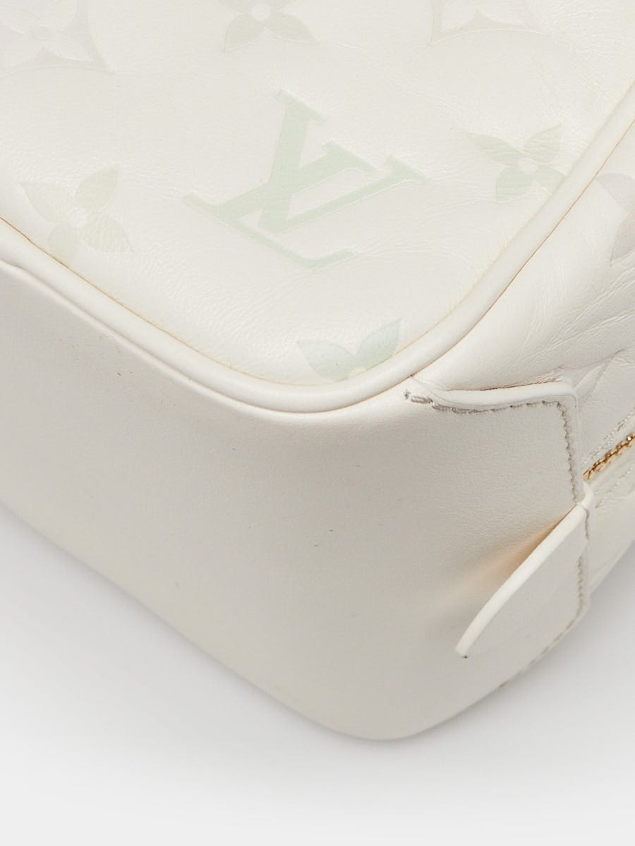 Louis Vuitton Quartz Multicolor Monogram Embossed Leather New