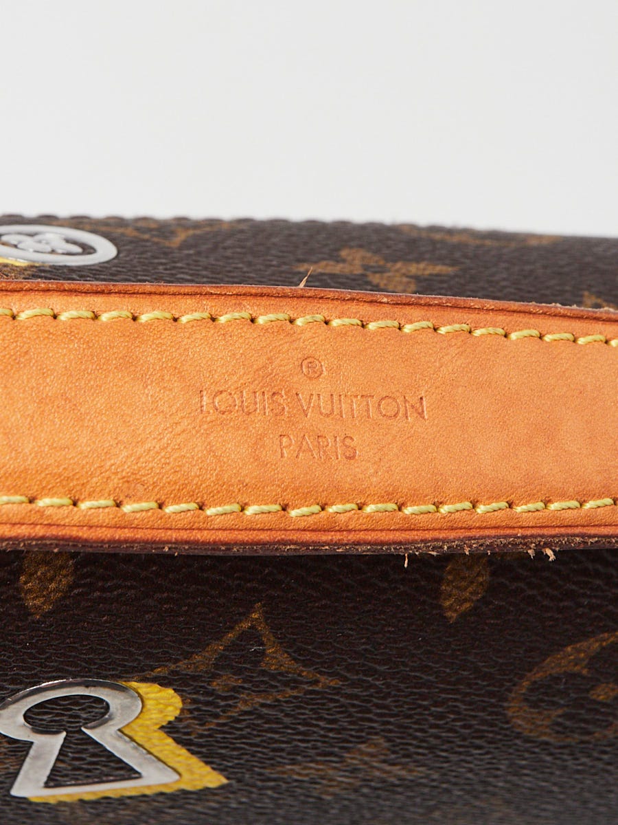 Louis Vuitton Limited Edition Monogram Canvas Love Lock Pochette
