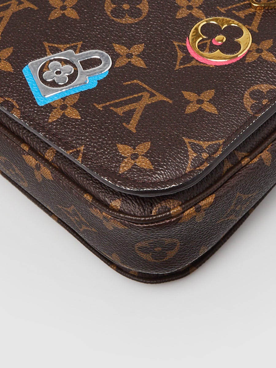 Louis Vuitton Limited Edition Monogram Canvas Love Lock Pochette