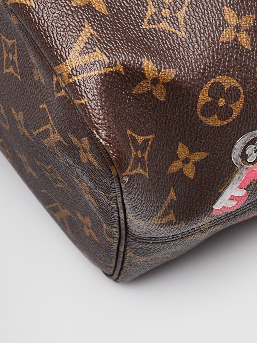 Louis Vuitton Limited Edition Monogram Canvas Love Lock Neverfull