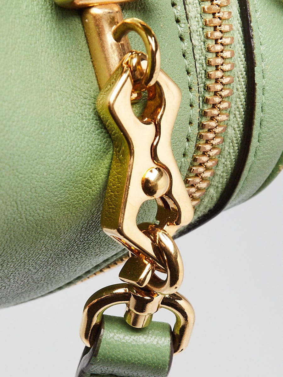 Gucci Light Green Leather Small Top Handle Blondie Bag | Yoogi's