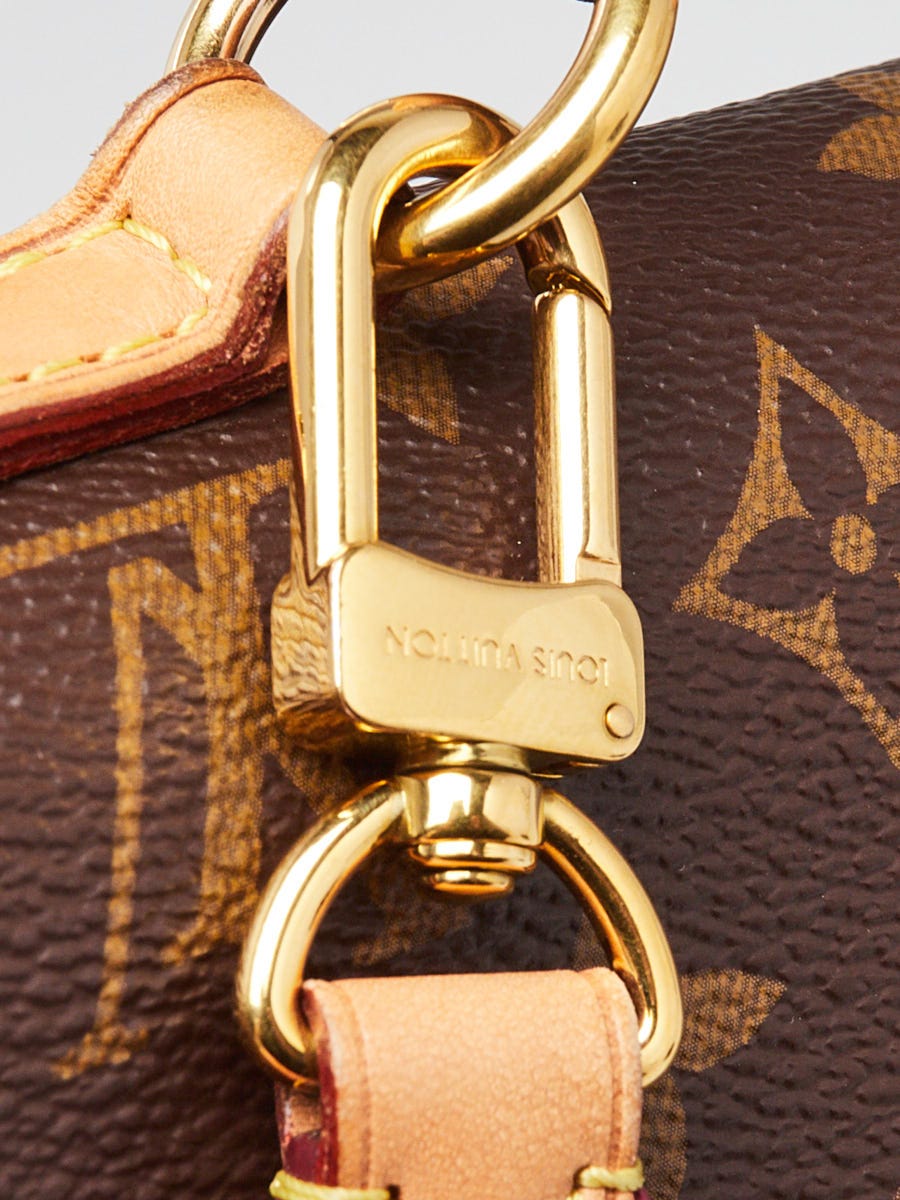 Louis Vuittonブラウンバングル Louis Vuitton Bordeaux/Fuchsia Monogram Canvas Cluny BB Bag