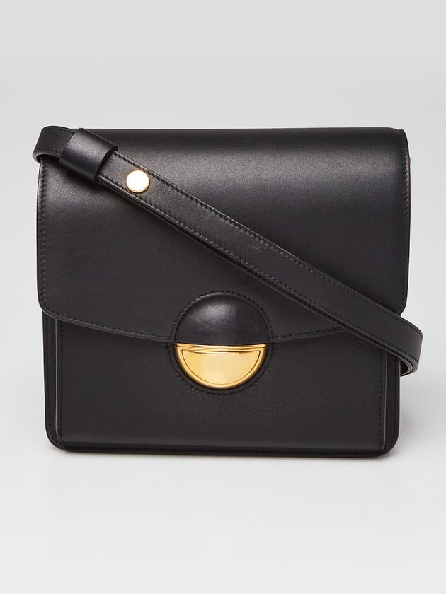Proenza Schouler Black Leather Dia Day Flap Bag