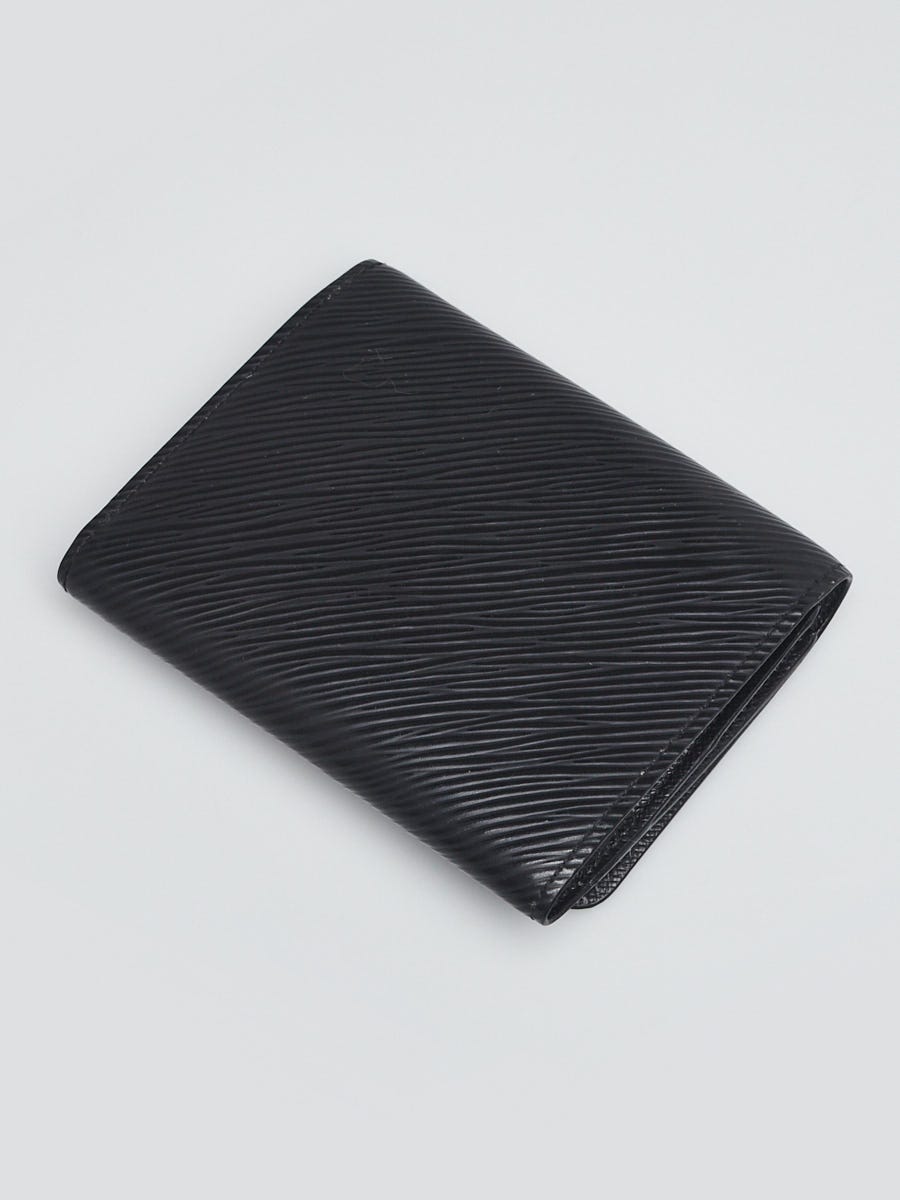 Louis Vuitton Black Epi Leather Twist Compact Wallet