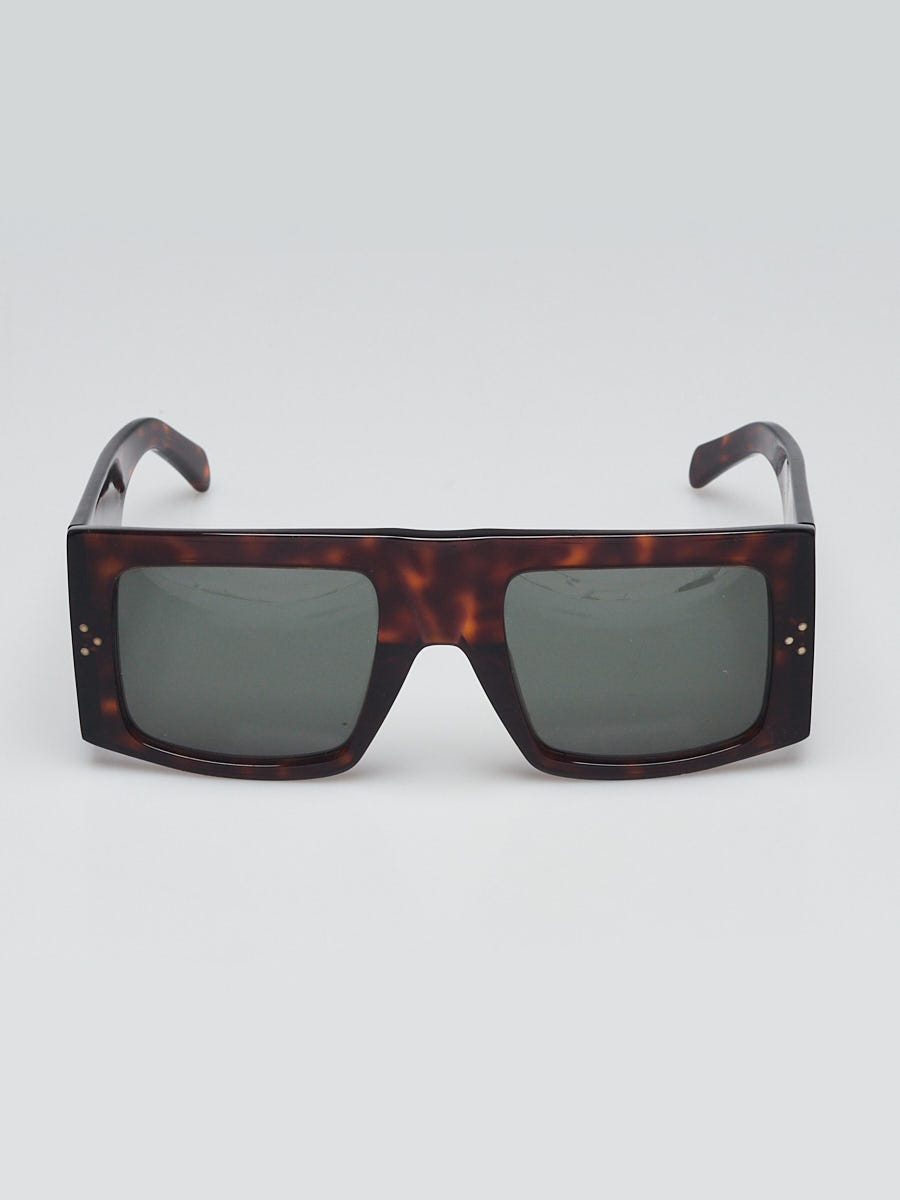 Celine Tortoise Shell Acetate Shaded Sunglasses CL401051
