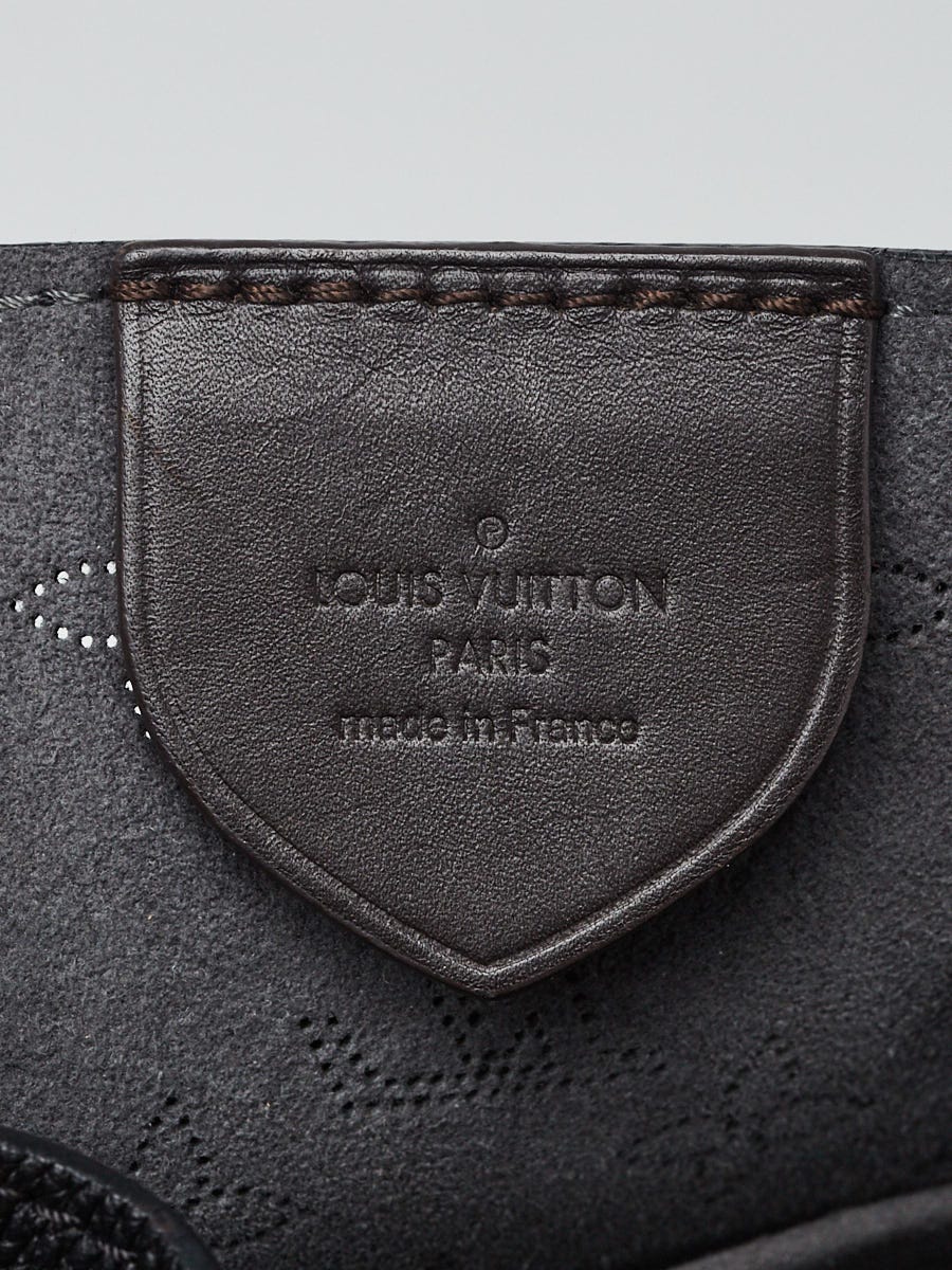 Louis Vuitton Black Monogram Mahina Girolata Bag | Yoogi's Closet