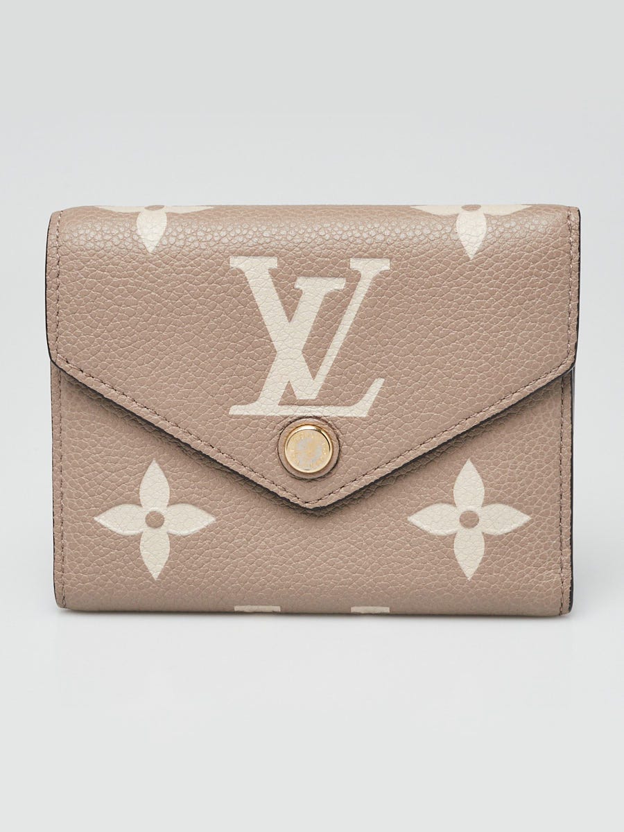 Louis Vuitton Bi-color Beige/White Monogram Empreinte Leather