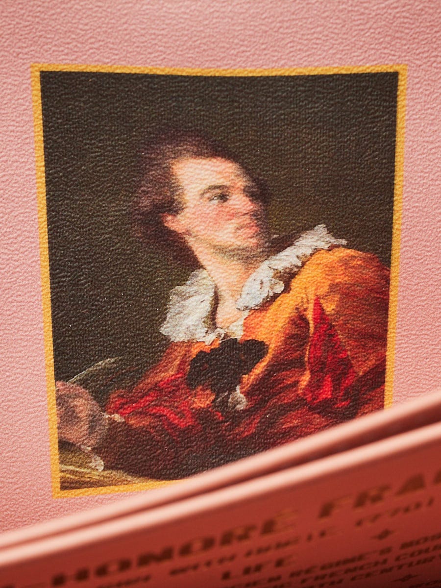 Louis Vuitton Limited Edition Coated Canvas Jeff Koons Fragonard