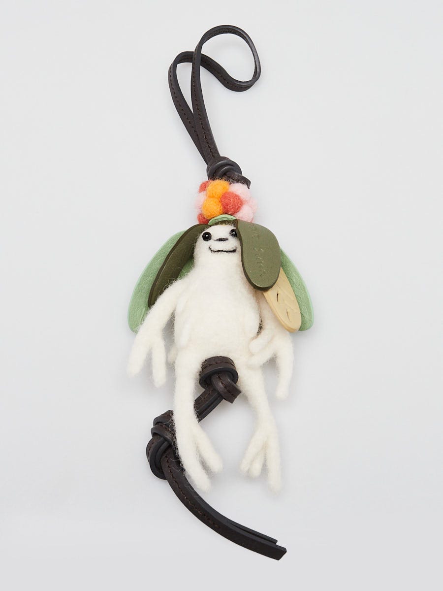 Loewe x Suna Fujita Multicolor Wool/Leather Mandragora Bag Charm