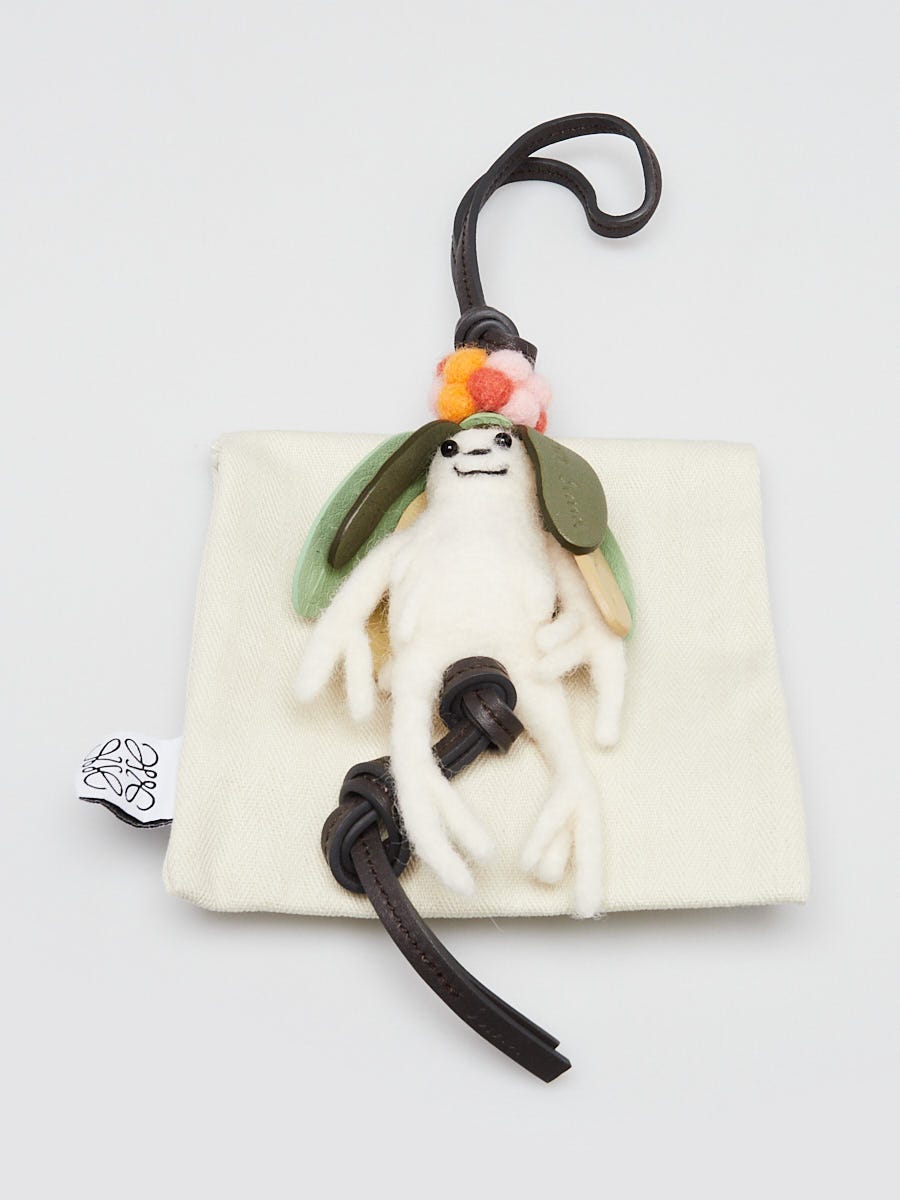 Loewe x Suna Fujita Multicolor Wool/Leather Mandragora Bag Charm
