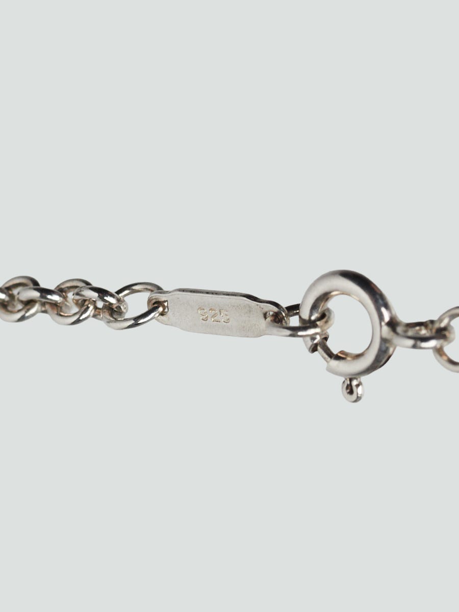 Tiffany & Co. 3mm Sterling Silver Chain Link Necklace