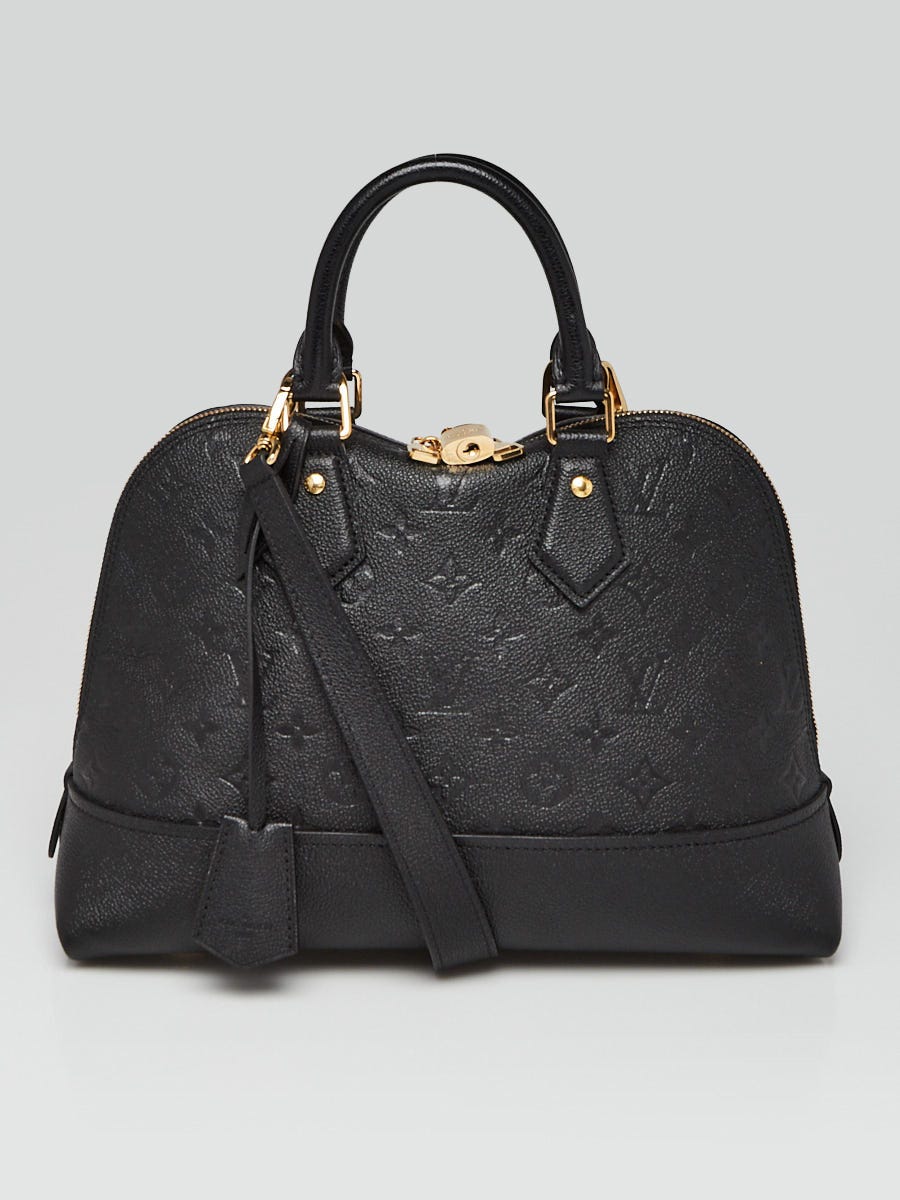 【Louis Vuitton】ネオアルマPM Louis Vuitton Black Monogram Empreinte Leather Neo Alma PM Bag