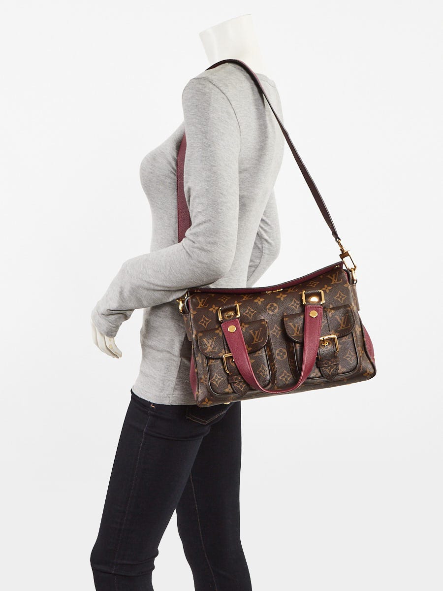 Louis Vuitton Aurore Monogram Canvas Manhattan NM Bag | Yoogi's Closet