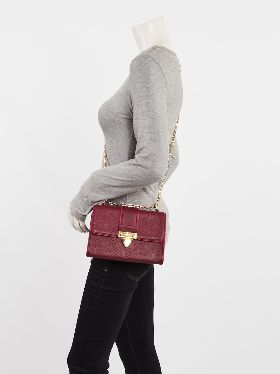 Louis Vuitton Aurore Monogram Empreinte Leather Saint Sulpice BB Bag	