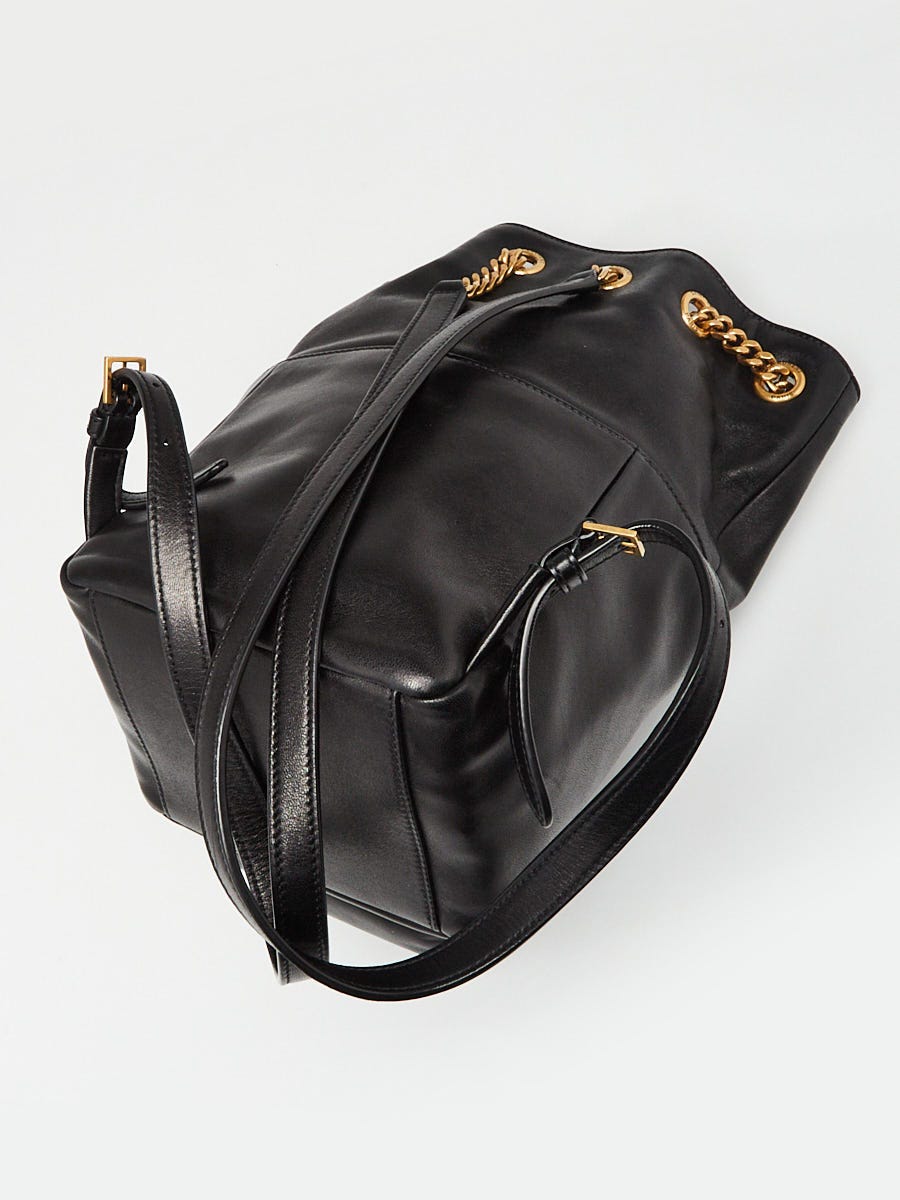 Yves Saint Laurent Black Quilted Lambskin Leather Jamie Backpack Bag 416094_10.jpg?quality=80&bg-  main image 4