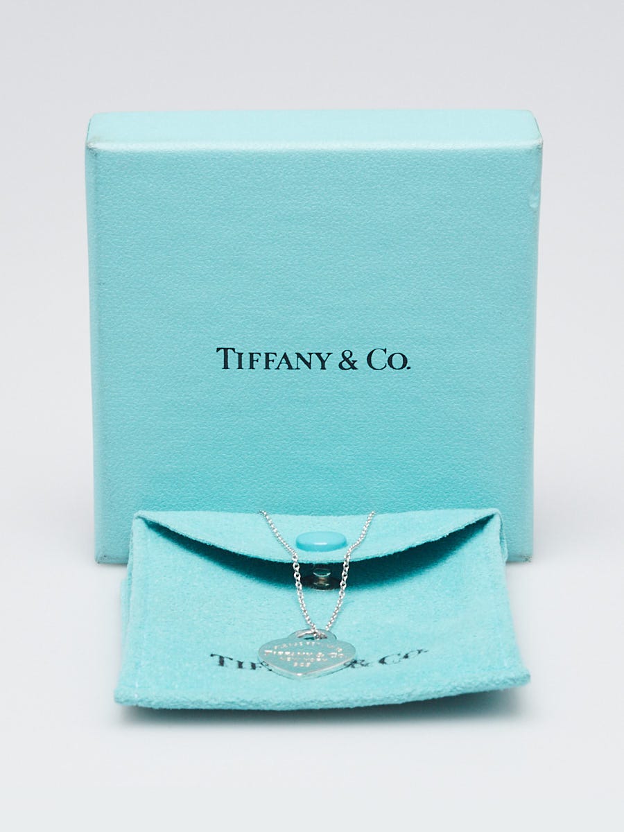 Tiffany & Co. Sterling Silver Return To Tiffany Heart Tag Pendant