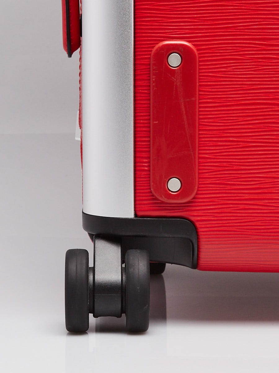 Louis Vuitton Red Epi Leather Horizon 55 Rolling Suitcase