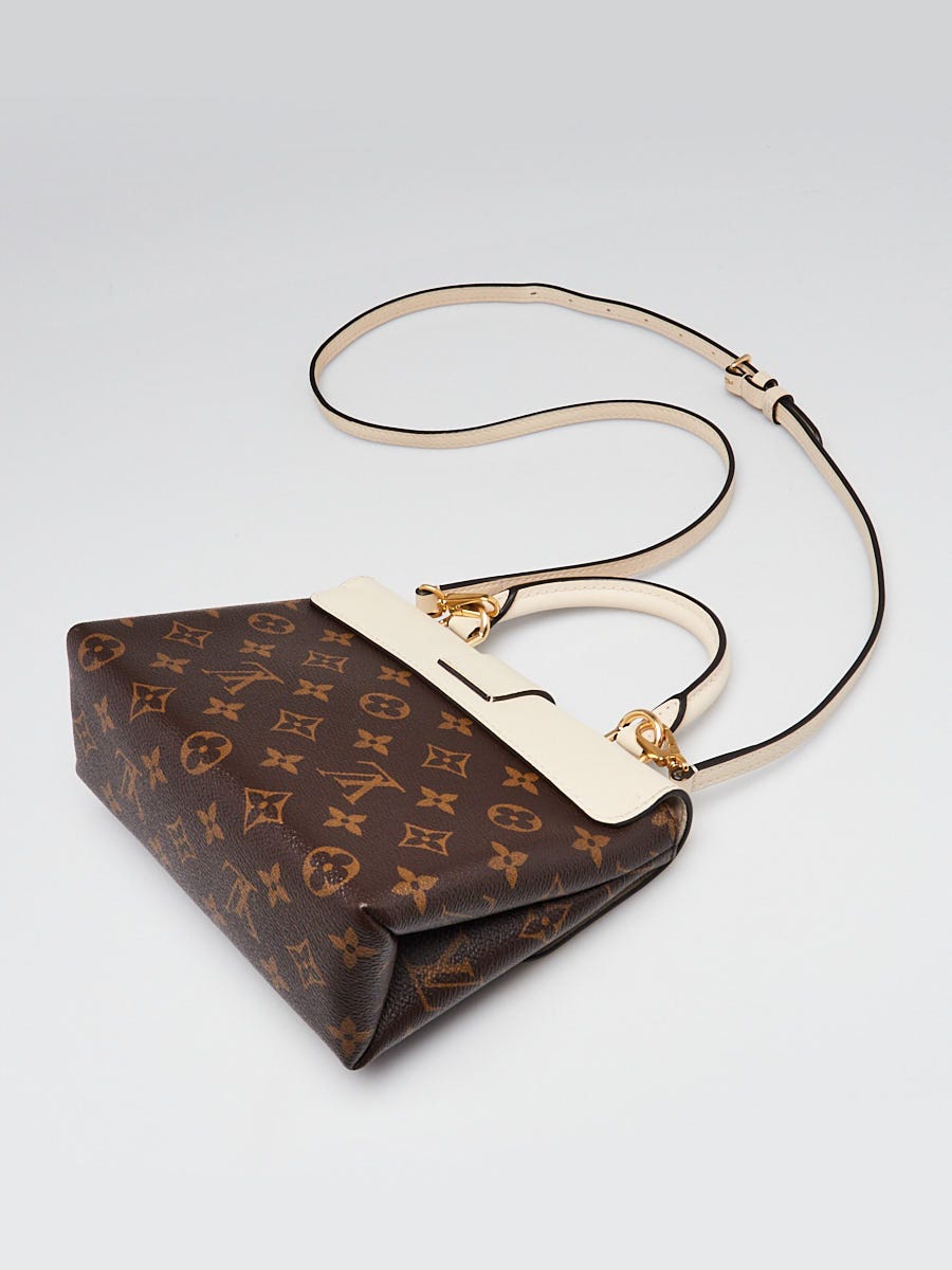 Louis Vuitton White Monogram Canvas Locky BB Bag | Yoogi's Closet
