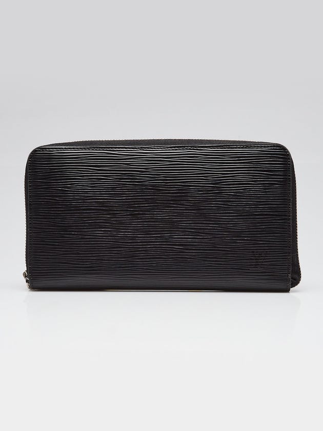 Louis Vuitton Black Epi Leather Zippy Organizer Wallet